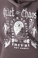 Quiet Chaos Zip-Up Hoodie