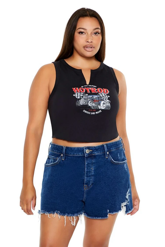 Plus Hot Rod Muscle Tee