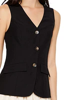 Layered Vest Combo Mini Dress