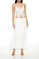 Tiered Maxi Skirt