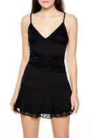 Lace Cami Mini Dress