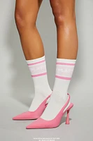 Mean Girls Plastics Crew Socks