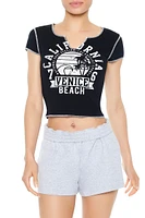 Venice Beach Cropped Tee