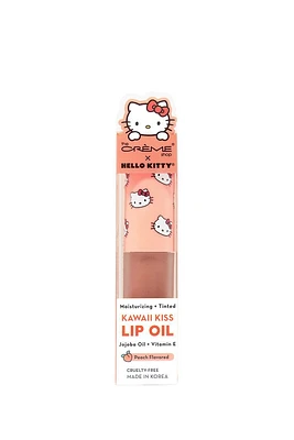 The Crème Shop x Hello Kitty Kawaii Kiss Moisturizing Lip Oil - Peach