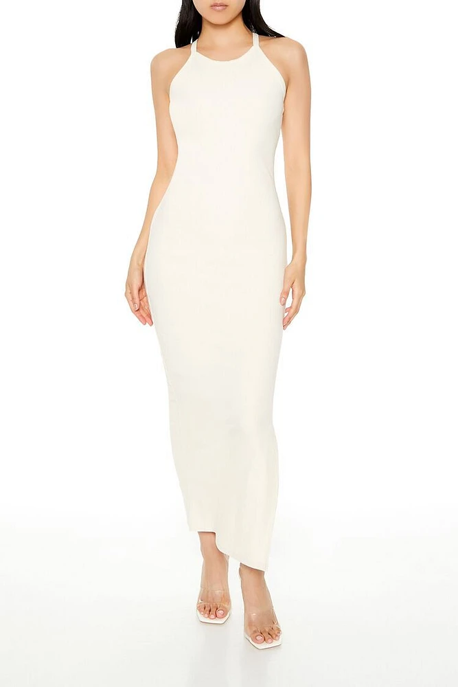 Ribbed Racerback Maxi Dress