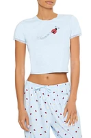Ladybug Tee & Pants Pajama Set
