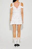 Betsey Johnson Babydoll Mini Dress