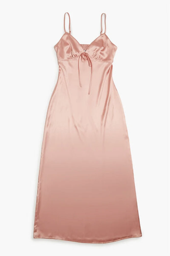Satin Cami Maxi Dress
