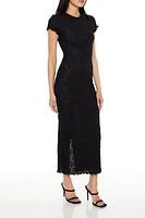 Floral Bodycon Maxi Dress
