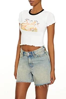 Bunny Graphic Baby Tee