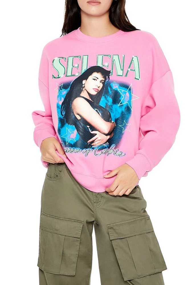 Fleece Selena Graphic Pullover