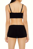 Cropped Crochet Cami
