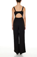 Cutout Wide-Leg Jumpsuit