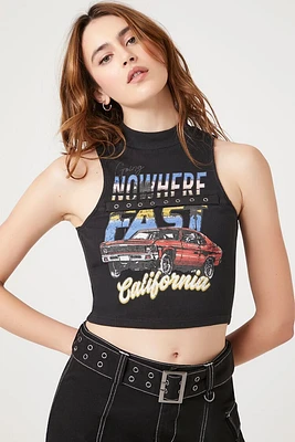 Going Nowhere Cropped Tank Top