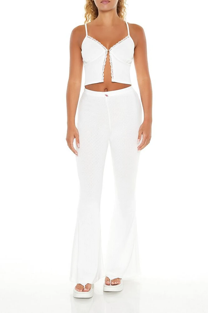 Rosette Pointelle Pants