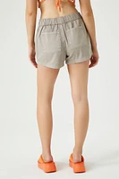 Twill Pull-On Shorts