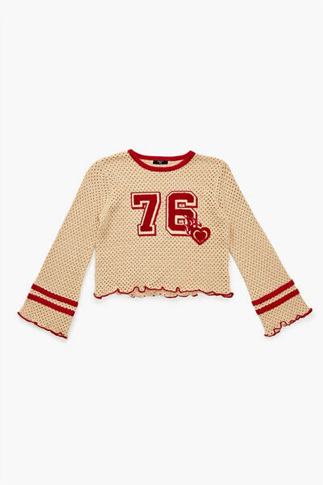 Girls 76 Patch Sweater (Kids)