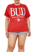 Plus Budweiser Graphic Tee