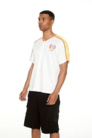 Embroidered Soccer Jersey Tee