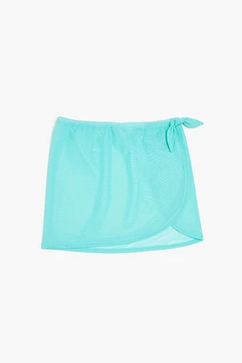 Girls Swim Cover-Up Sarong Skirt (Kids)