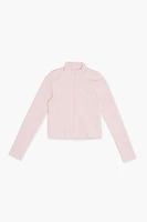 Girls Funnel-Neck Jacket (Kids)