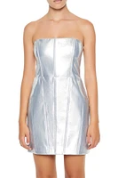 Metallic Mini Tube Dress