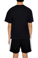 Essentials Cotton Cropped Crew Tee