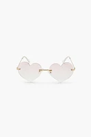 Rimless Heart Sunglasses