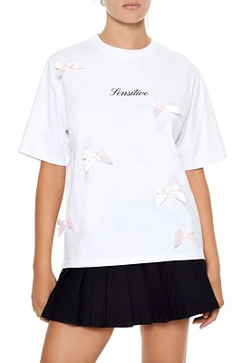 Bow Sensitive Graphic Tee