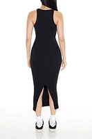 Ribbed Bodycon Tank Midi Dress