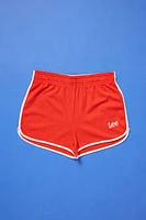 Girls Lee Embroidered Ringer Shorts (Kids)