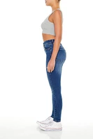 Mid-Rise Stretch-Denim Skinny Jeans