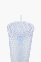 Iridescent Textured Tumbler