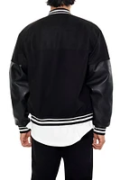 LA Chenille Patch Varsity Jacket