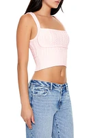 Cable Knit Crop Top