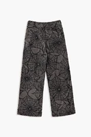 Girls Spider Web Pajama Pants (Kids)