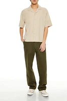 Mid-Rise Slim-Fit Pants