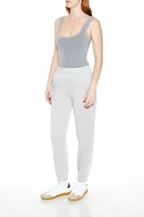 Fleece Mid-Rise Joggers