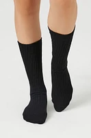 Cotton-Blend Crew Socks