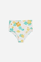 Girls Floral Print Bikini Bottoms (Kids)