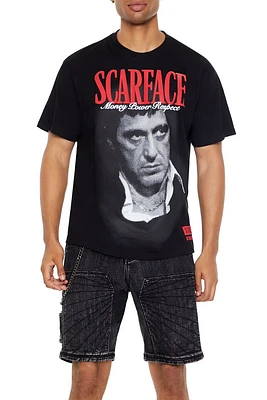 Scarface Puff Print Graphic Tee