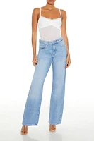 High-Rise Wide-Leg Jeans