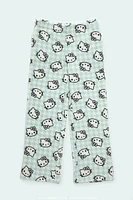 Girls Hello Kitty Houndstooth Pajama Pants (Kids)