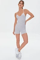 Active Marled Cami Romper