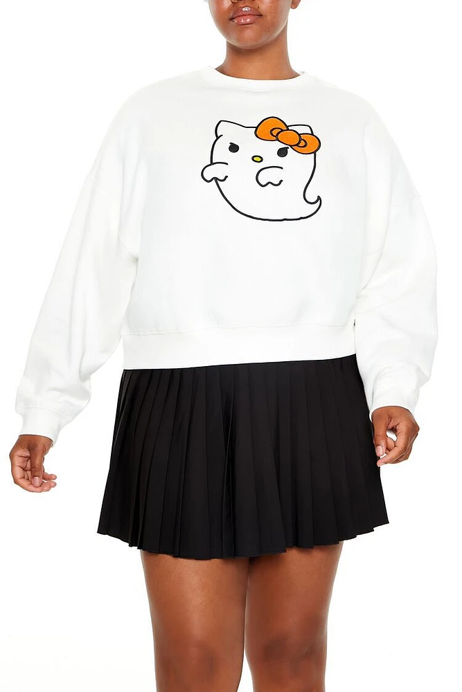 Plus Ghost Hello Kitty Pullover