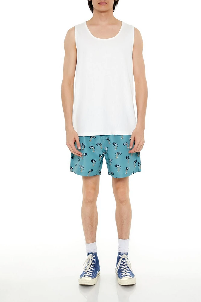 Palm Tree Swim Trunks