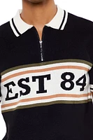 Striped EST 84 Polo Shirt