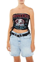 Western Pioneers Graphic Tube Top