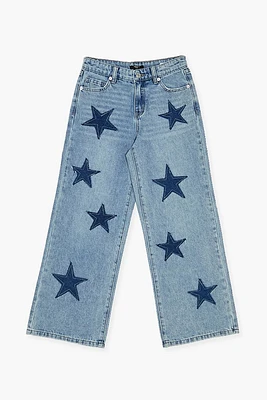 Girls Star Patch Jeans (Kids)