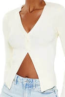 Twisted Split-Hem Sweater